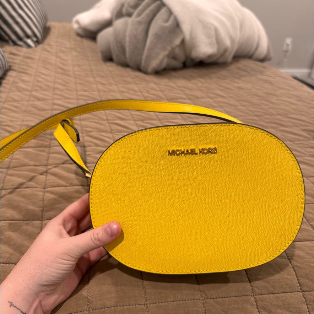 Michael Kors Sunny Yellow Crossbody Bag